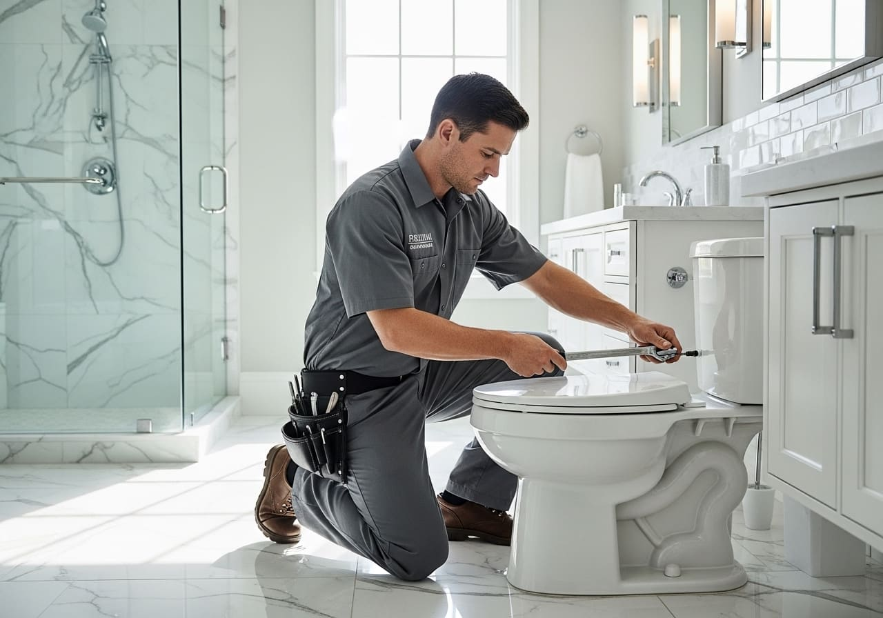 Toilet Repair & Installation in Marlin