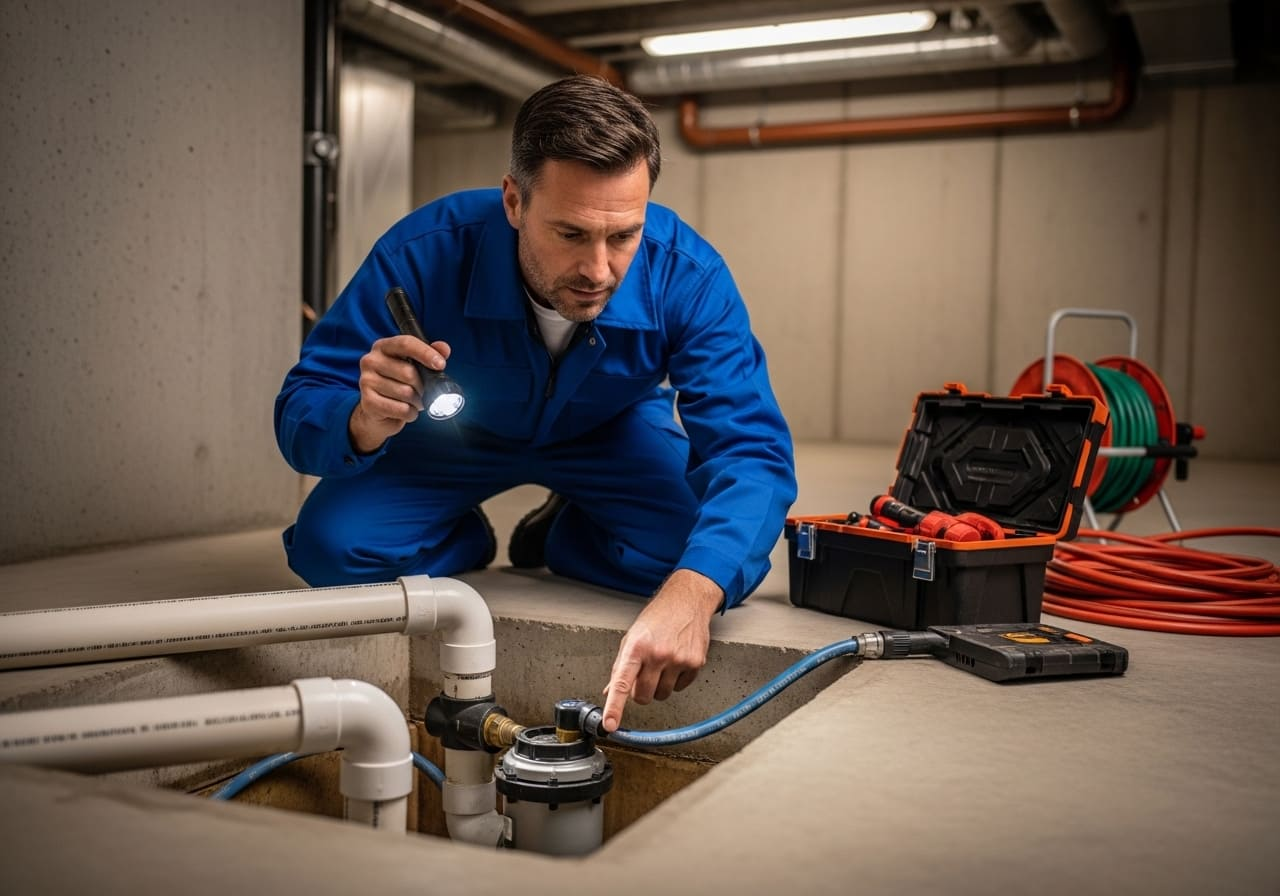 Sump Pump Installation & Repair in Marlin
