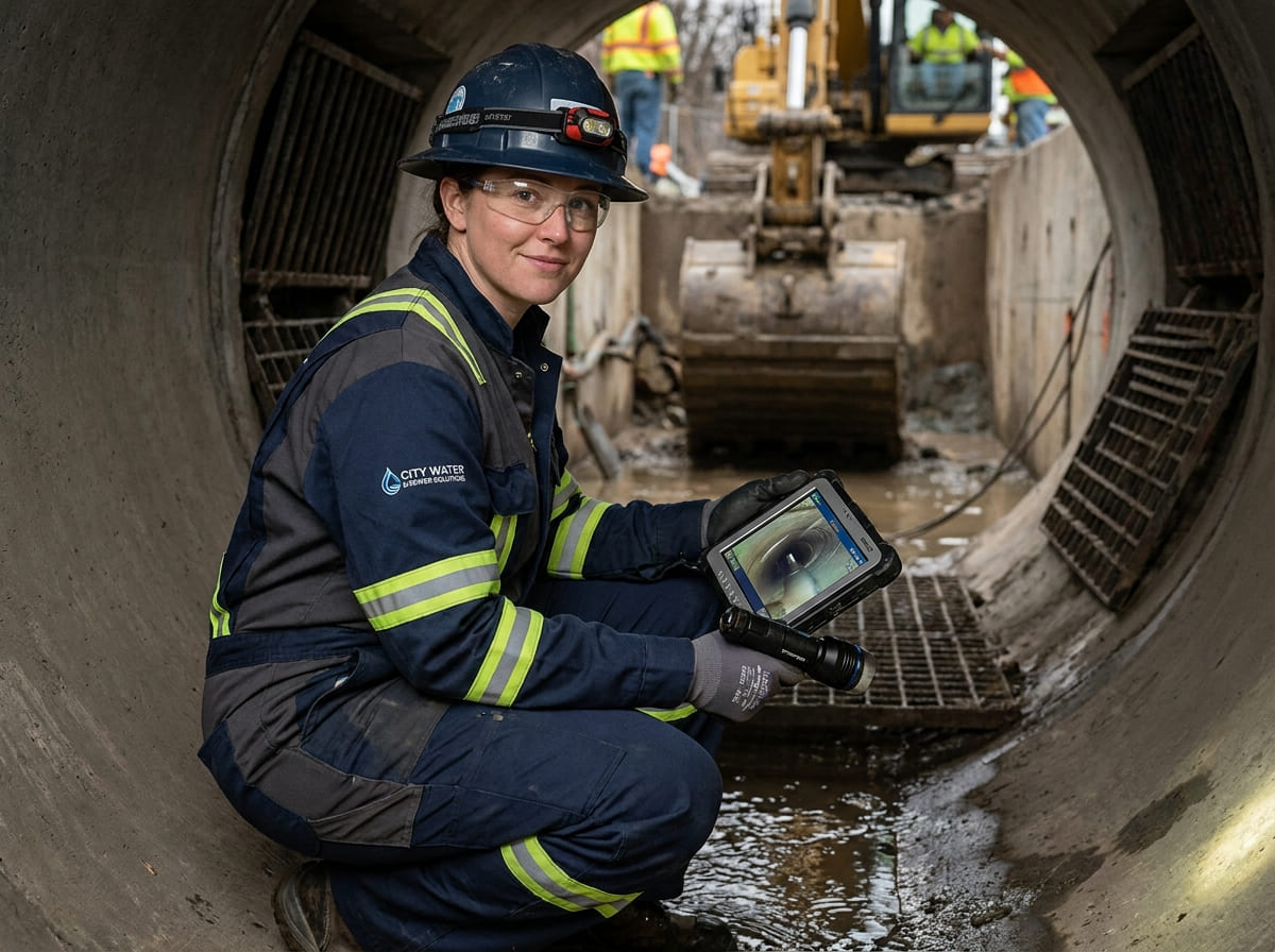Sewer Line Inspection & Replacement in Marlin